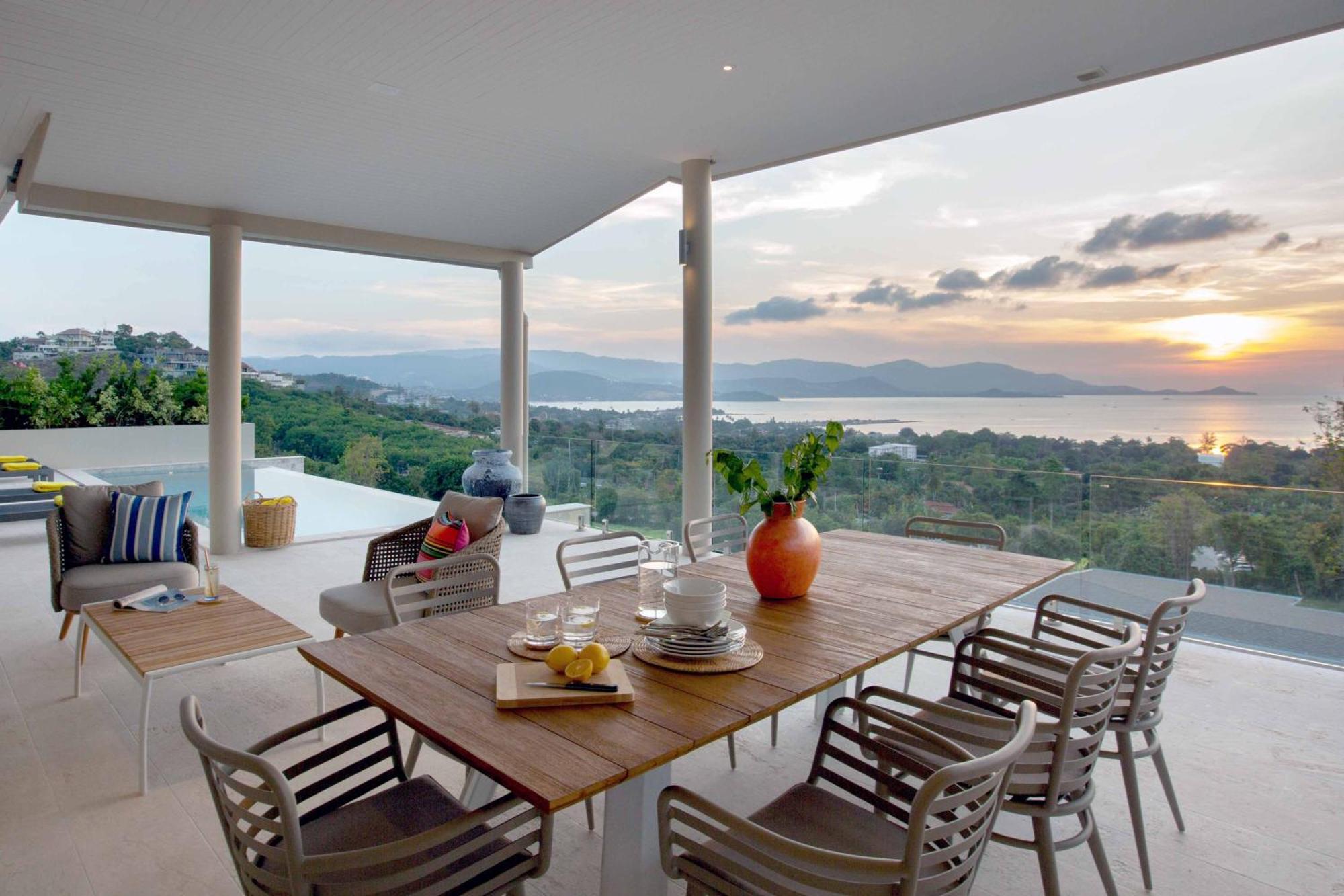 Sunset Estates - Samui Luxury Villas Choeng Mon Esterno foto