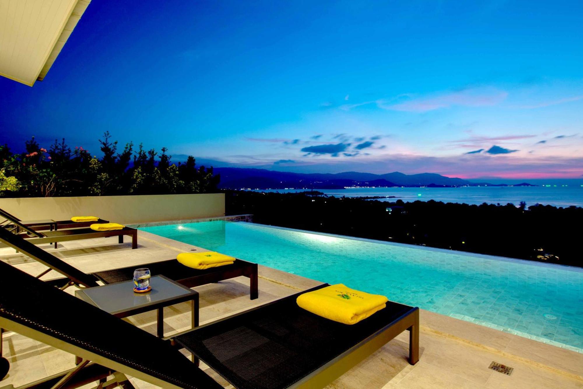 Sunset Estates - Samui Luxury Villas Choeng Mon Esterno foto