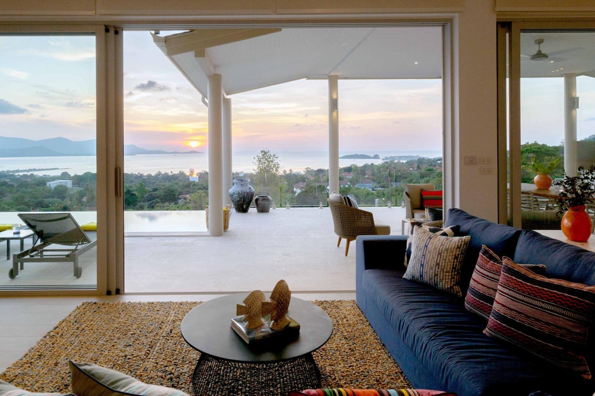 Sunset Estates - Samui Luxury Villas Choeng Mon Esterno foto