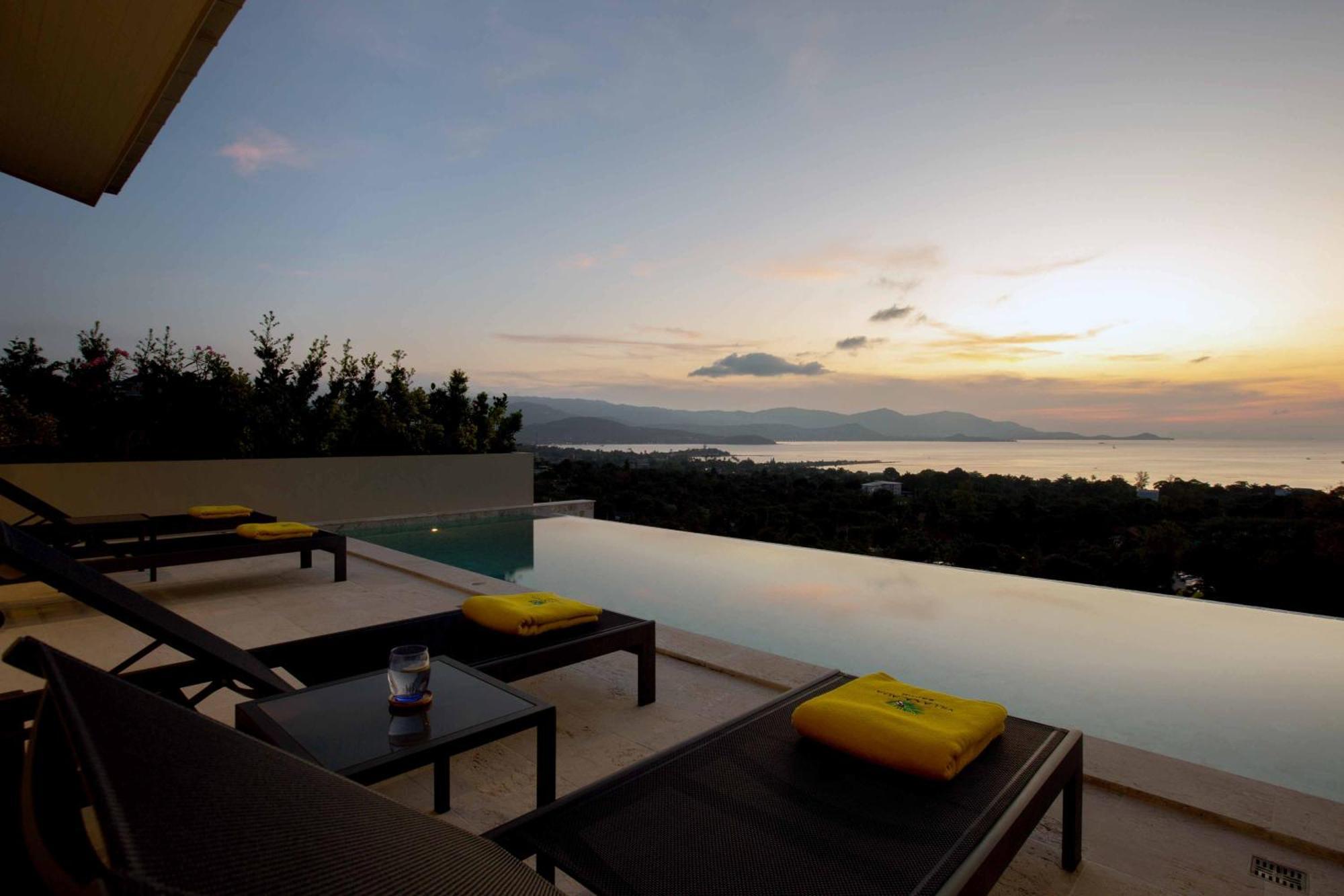 Sunset Estates - Samui Luxury Villas Choeng Mon Esterno foto
