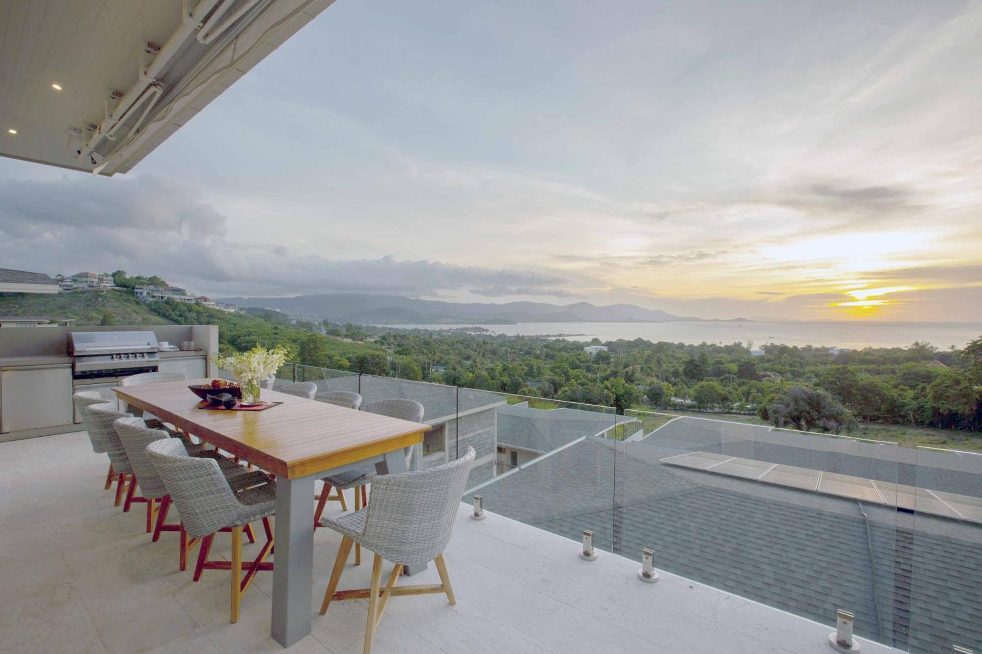 Sunset Estates - Samui Luxury Villas Choeng Mon Esterno foto