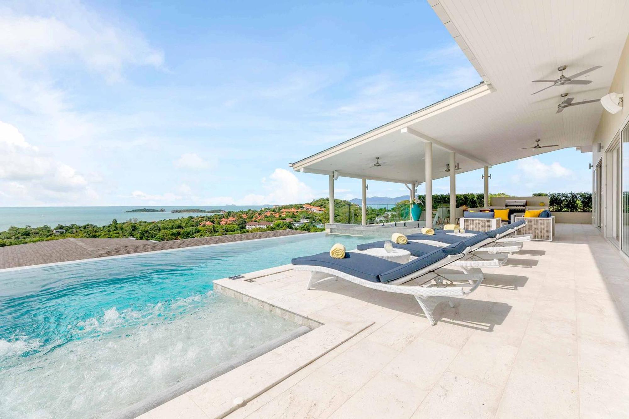 Sunset Estates - Samui Luxury Villas Choeng Mon Esterno foto