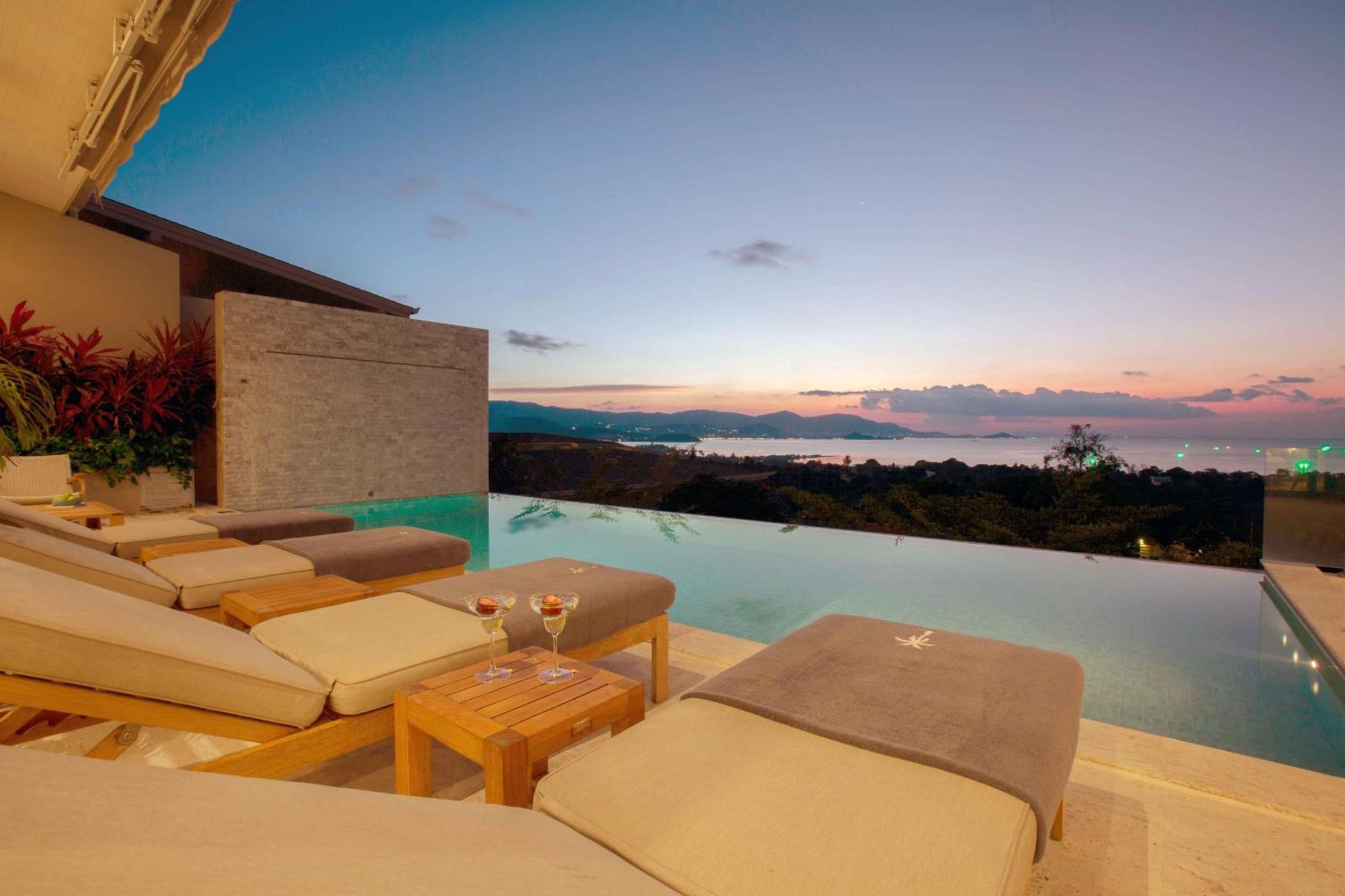 Sunset Estates - Samui Luxury Villas Choeng Mon Esterno foto
