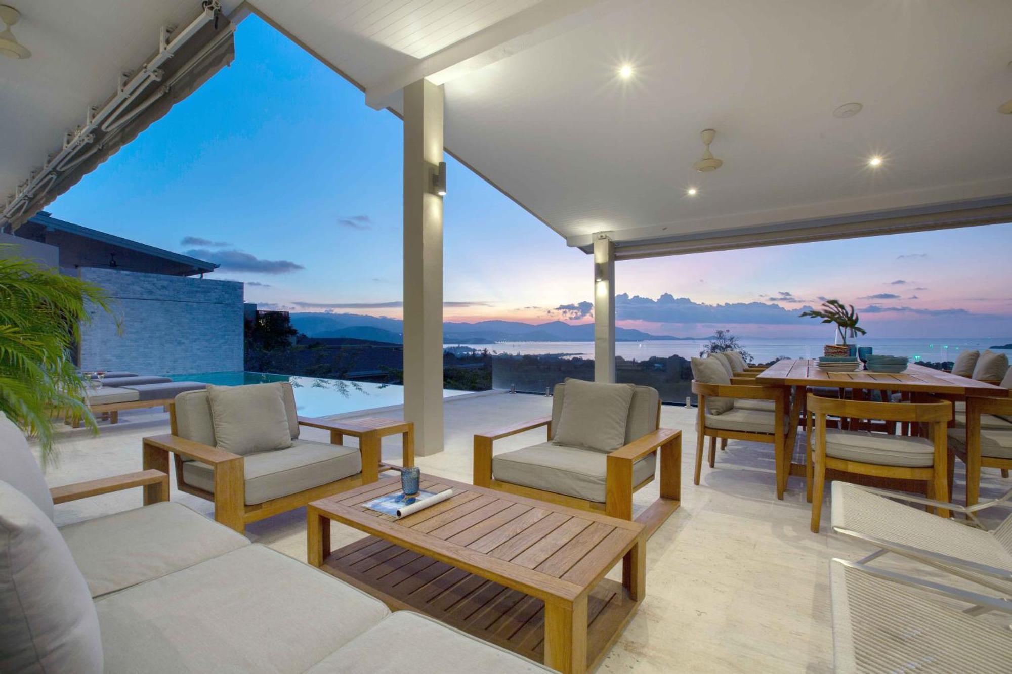 Sunset Estates - Samui Luxury Villas Choeng Mon Esterno foto